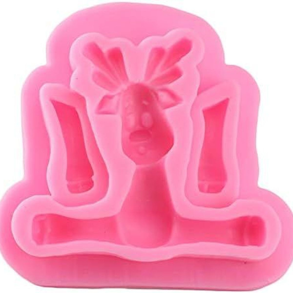 Dyre silikoneform 3D dyreformet silikone chokoladeform DIY skrift kage KLB