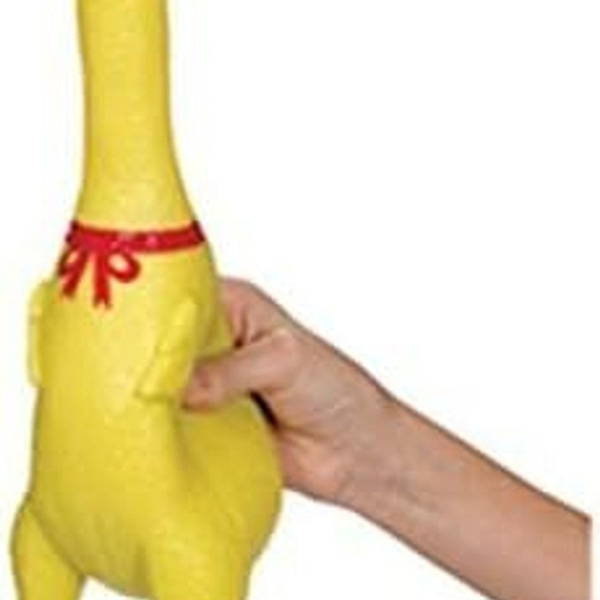 Decompress Spoof Screaming Chicken Shrilling Chicken Toy, Glabrious Push Up KLB