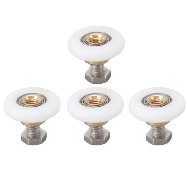 4 Set Duschdörrrullar Löpare Hjul Badrum Glas KLB