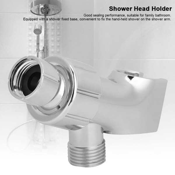 Justerbar dusjhodeavlederholder for husholdningsbaderom KLB