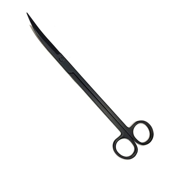 Kasvisakset, ruostumaton teräs, kyynärpääsakset, musta KLB