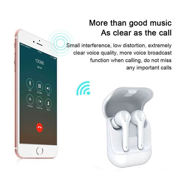 Trådløse hovedtelefoner, Bluetooth-øretelefoner, sportshvide