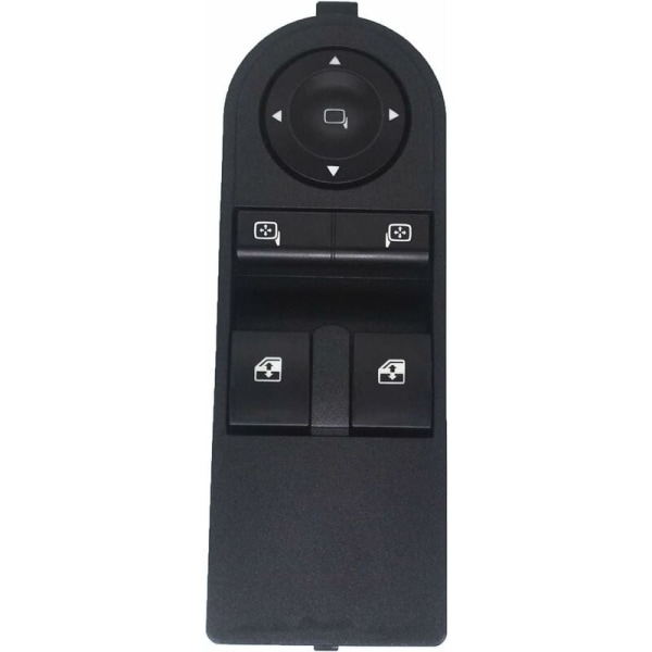 Fönsterlyftskontrollbrytare, Elektrisk fönsterknapp 13228879 för Vauxhall Astra H & Zafira B KLB