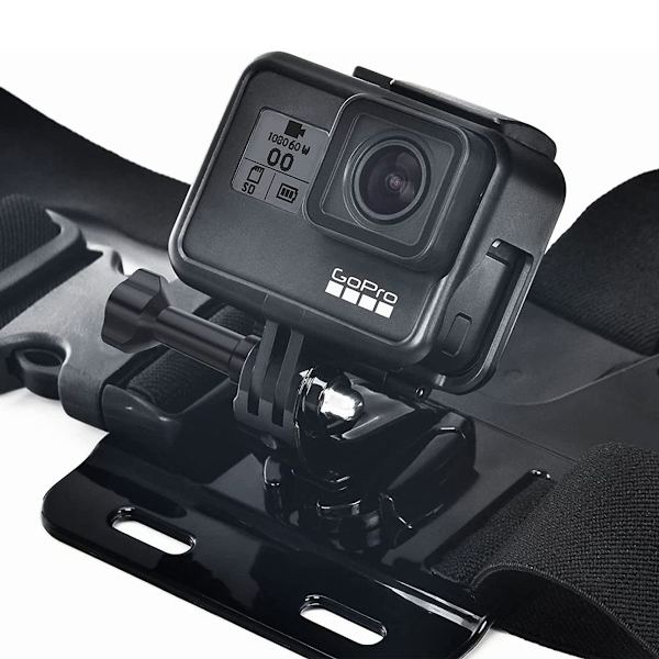 Bröstremhållare rem system bröstfäste kompatibel med GoPro Hero KLB