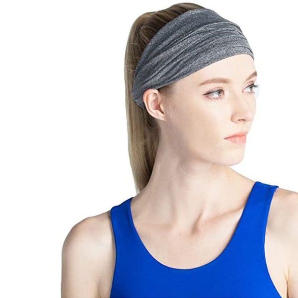 Sports pannebånd svettebånd for kvinner hode panne hårbånd hodebånd for løping