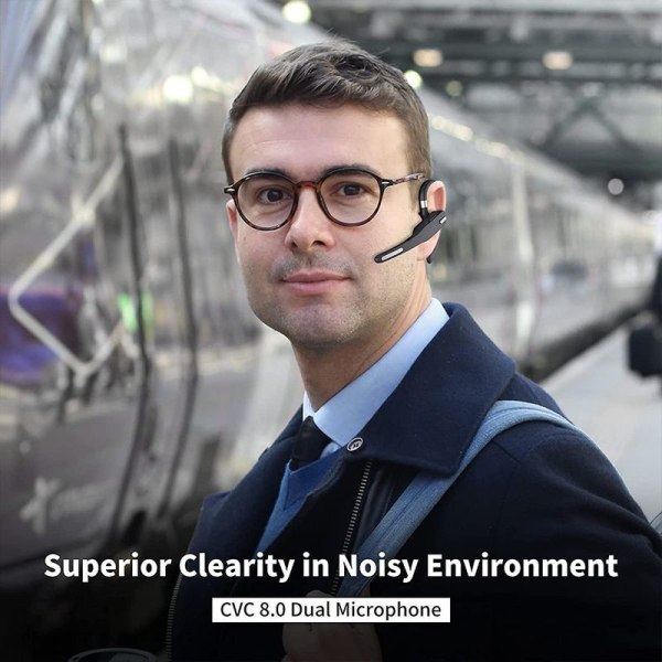 Bluetooth-hörlurar för mobiltelefoner, kompatibla med Bluetooth-headset
