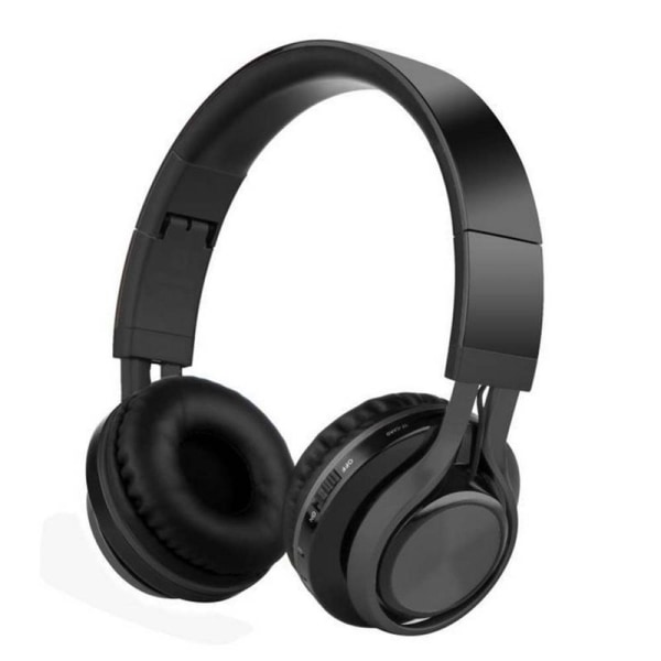 Bluetooth-hovedtelefoner, foldbare, trådløse sorte
