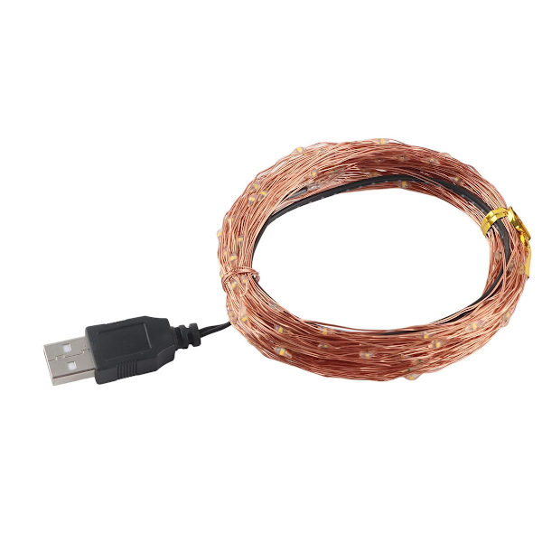 Valosarja, USB-käyttöinen valosarja, jouluvalot, keiju KLB