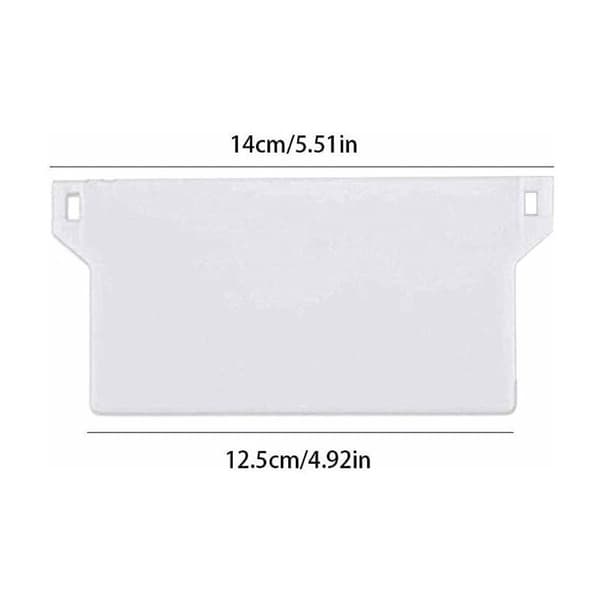 10-pack viktplatta för Kalifornien persienner, 127mm