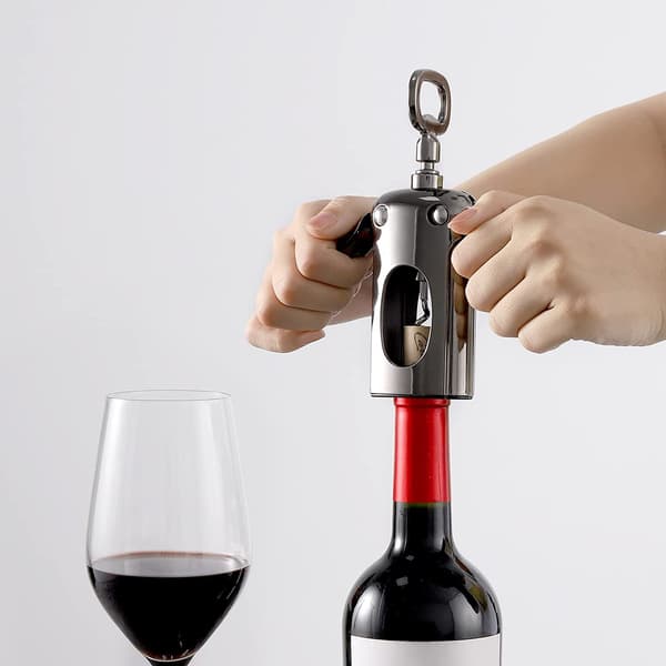Zink Legering Flaskeåbner Corkscrew med Premium Stopper til Servitører Bartendere til Bar Hjem Restaurant