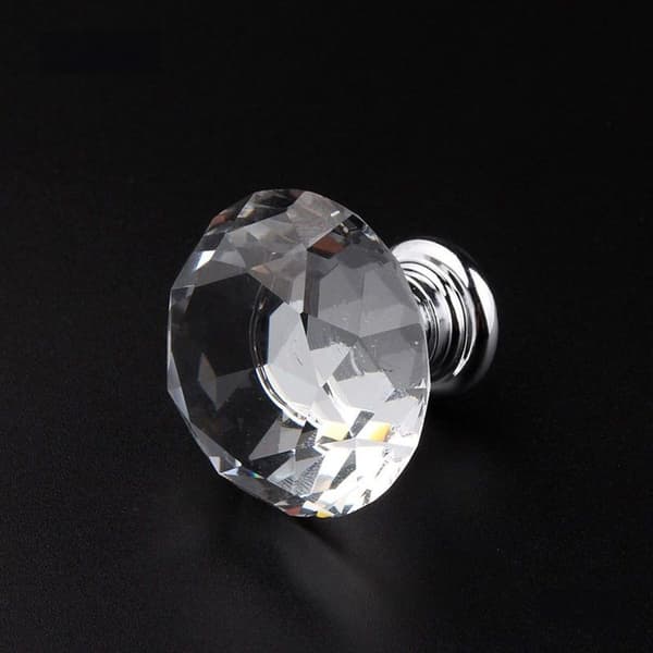 20 stk. Legering Anti-oxidation Krystal Form Skuffe Knapper KLB