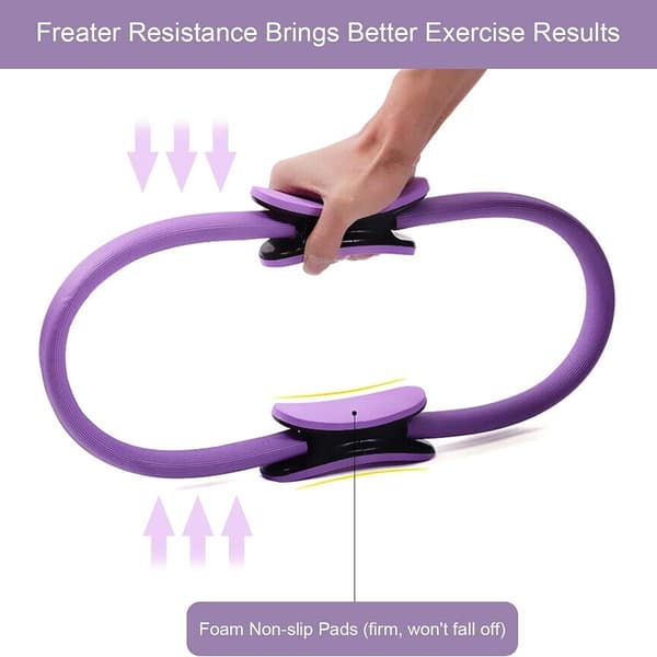 Pilates Ring I Dobbelt Greb Diameter 38 cm I Yoga Workout Ring I Magic Circle KLB