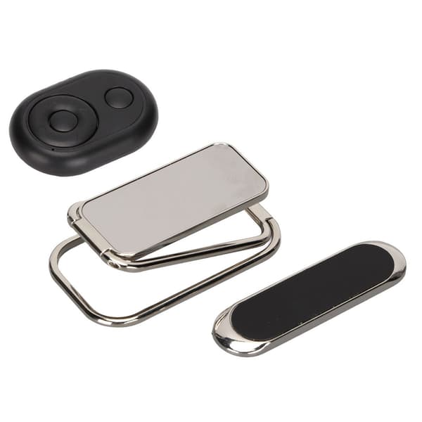 Bluetooth-kamerafjernkontroll, multifunksjonell mini-selfie KLB