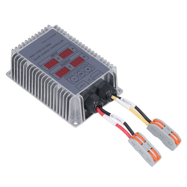 Solbatteri-ladecontroller booster MPPT-spænding KLB