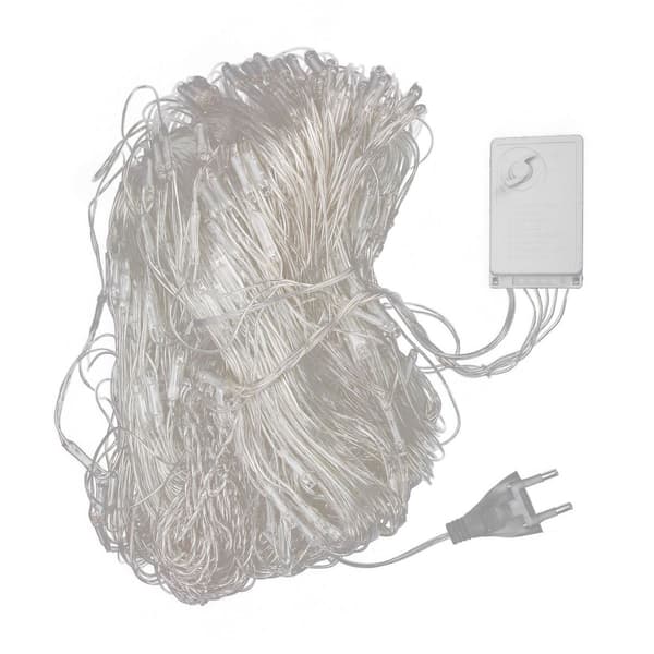 6x4m Juletrær 672LED Nettlys med 8 Moduser for KLB