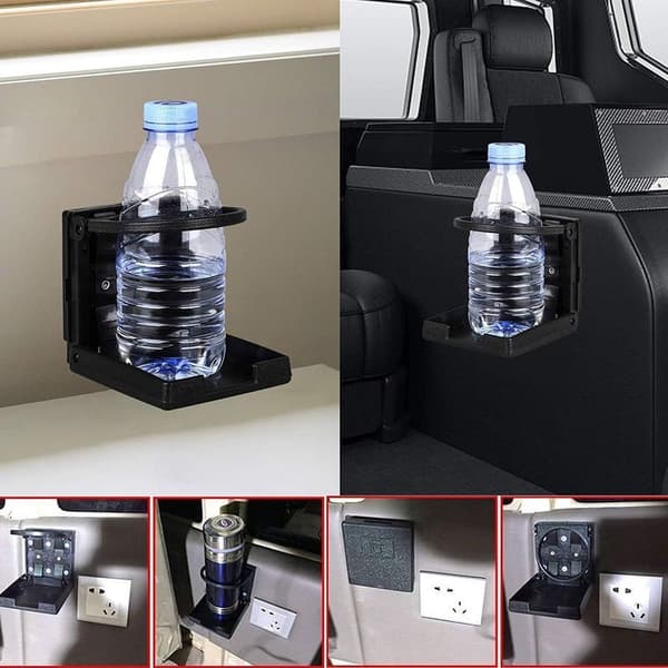Pakke Bil Koppholder Universal Justerbar Foldbar Koppholder