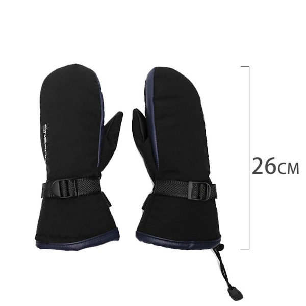 Talvi lämpimät hiihtohanskat, USB-sähkölämmitys, lapaset, lataus, style2