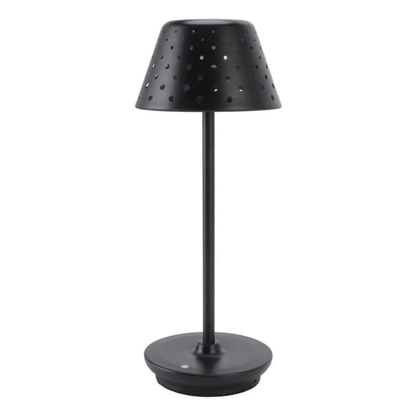 Trådlös retro LED-bordslampa, steglöst dimbar, för sovrum KLB