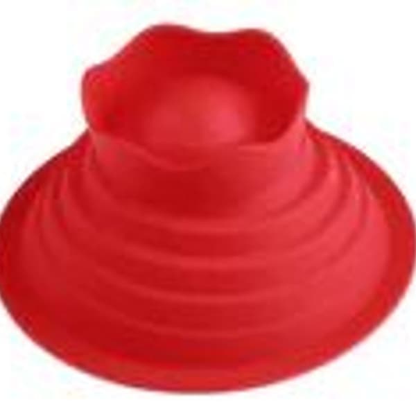 Gigant cupcakeform 3 stykker rød