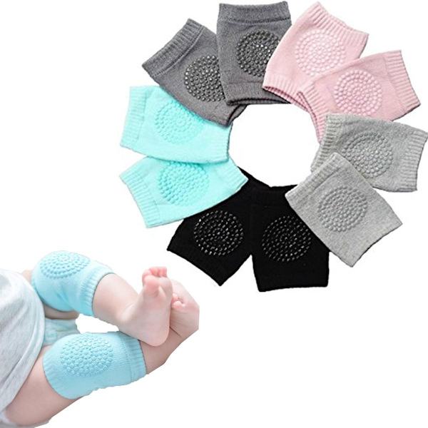 Babyskydd för knän för krypning, 5 par knäskydd för babykrypning KLB