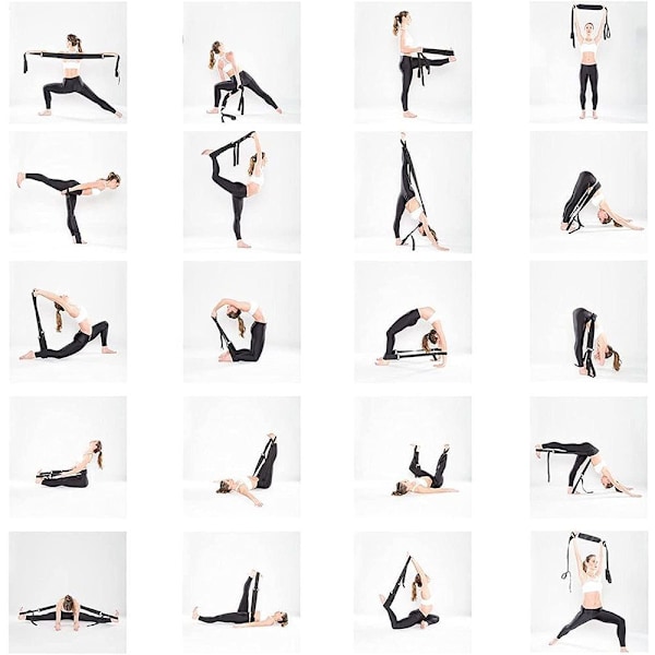 Daisy Chain Yoga Hengekøye Forlengelsesstropp Oransje