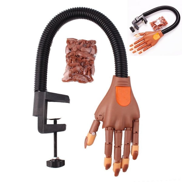 Øvemodel negletræningsøvelseshænder/fingre til manicure håndmodel KLB