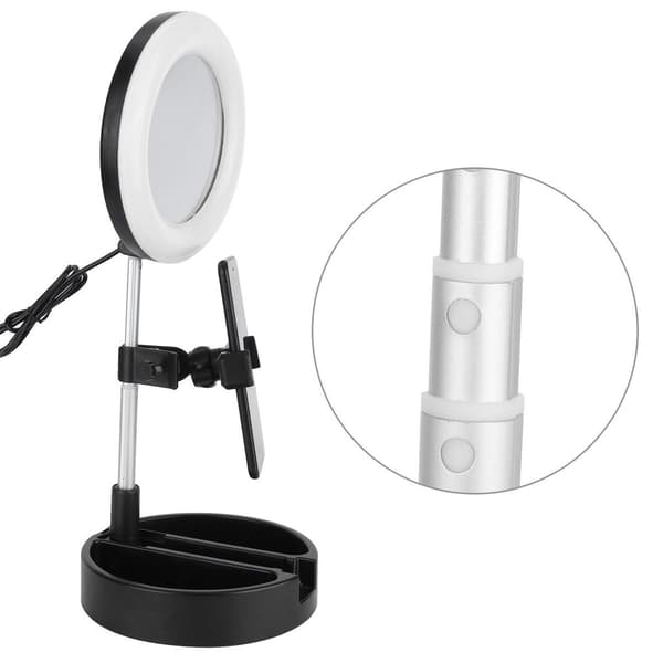 Foldbar USB LED-ringlys for Live Fill Light, 6,3 tommer KLB