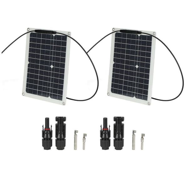 15W bærbar vanntett monokrystallinsk solcellepanel KLB
