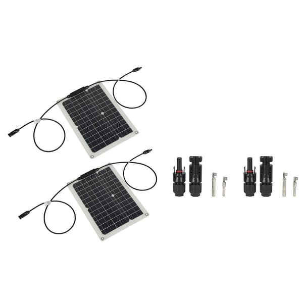 15W bærbar vanntett monokrystallinsk solcellepanel KLB