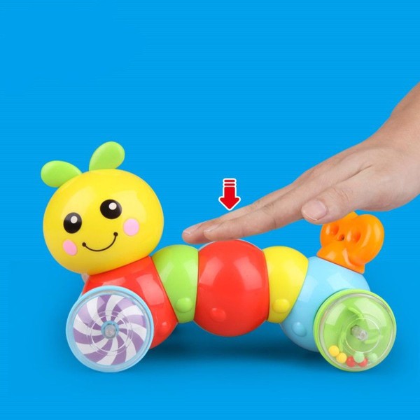 Caterpillar formet babyleker for barn og barn, gutter og jenter KLB
