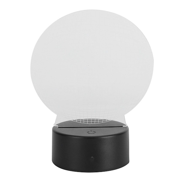 Basketball 3D LED-lampe nattlys berøringslampe for sengen til KLB