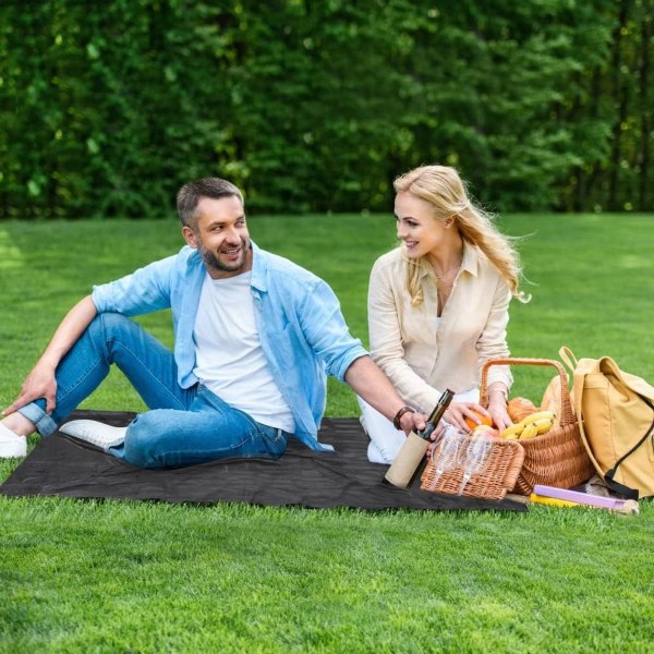 Siegvoll Mini Picnic -viltti, ultralievä kannettava rantamatto, ulkoiluviltti Stra KLB:lle