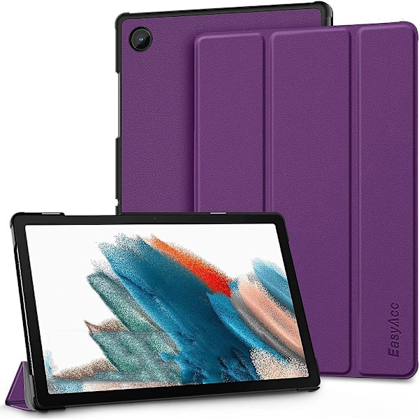 Kotelo Samsung Galaxy Tab A8 2021:lle, ultraohut PU-nahka jalustatoiminnolla