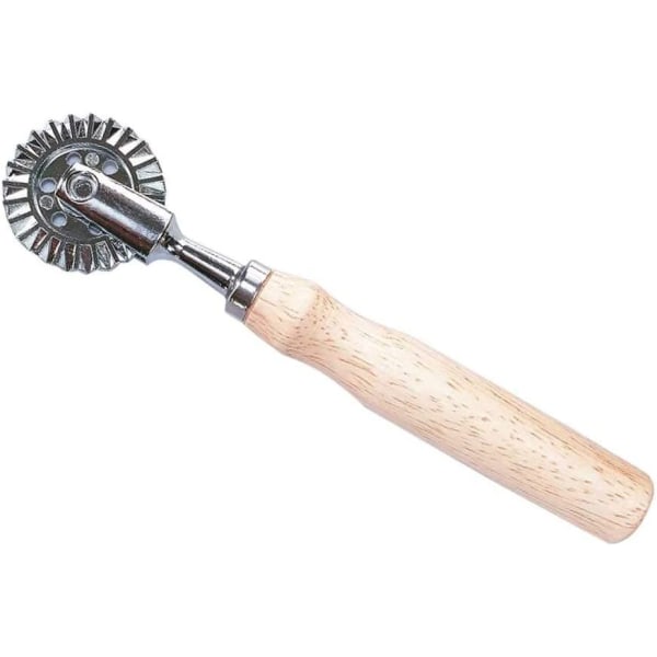 Bakevare- og Pastahjul - Kjeksform - Kutterulle - for Bakevarer, Kjeks, Kjøkken (2 stk)