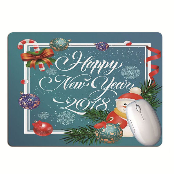 Julmusmatta Student Desk Pad Tangentbordsplatta Laptop Pad Stil 2