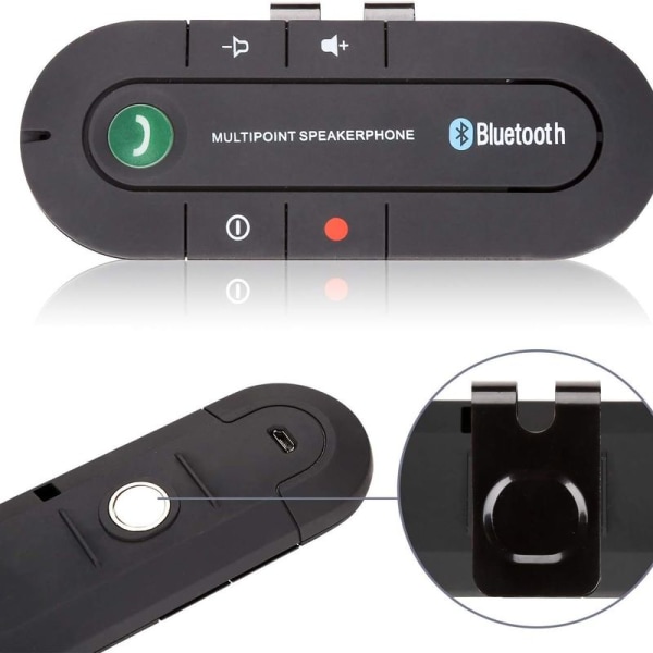 Bil handsfree-system Bluetooth solskydd handsfree bilkit