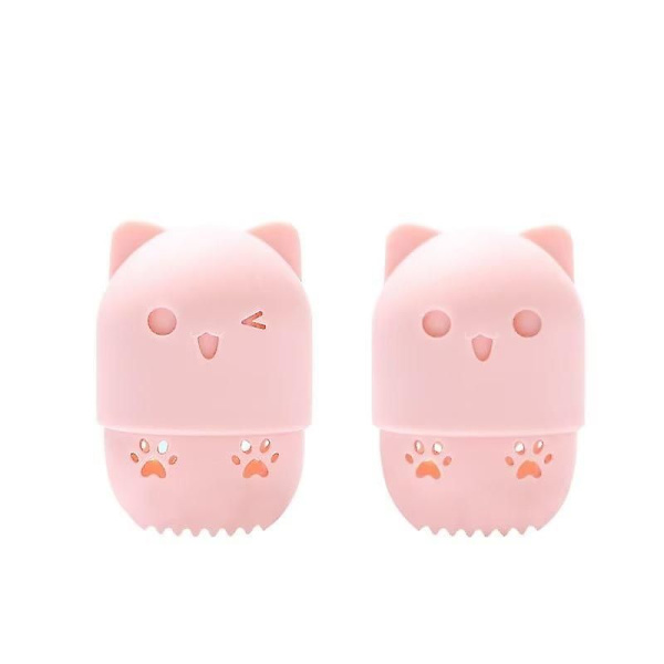 Silikon svamp hållare för smink, 2-pack