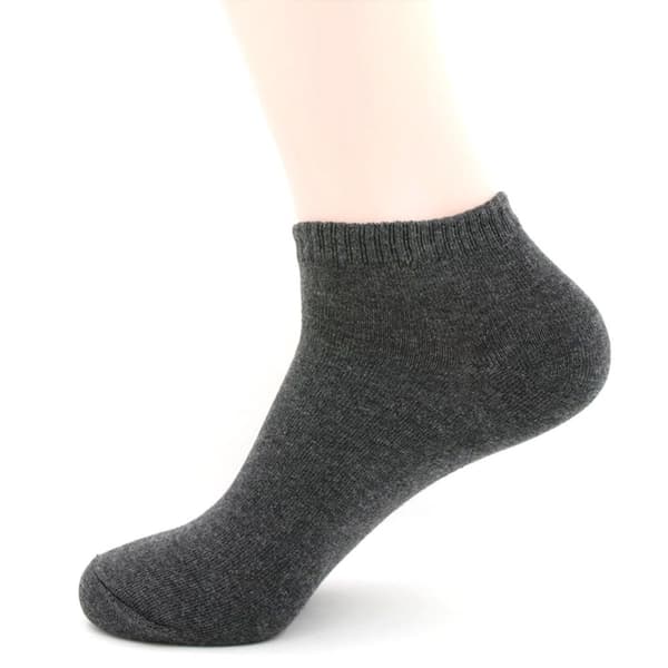 Avslappnade runda damstrumpor Deep Grey 5 Double KLB