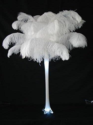 Strutsefjærdekorasjon 45-50 cm
