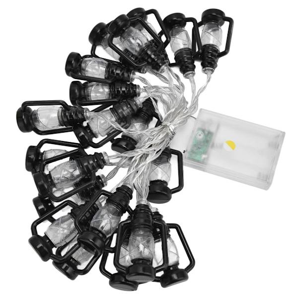20LED ljusslinga, 9,8F, varm retro Halloween fotogenljusslinga KLB