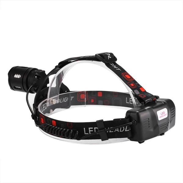 USB-ladet LED-hodelykt, kraftig hodelykt for KLB