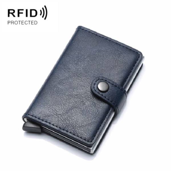 PU-aluminiumlegering kortlåda, antimagnetisk, RFID-skärmning, stöldskydd