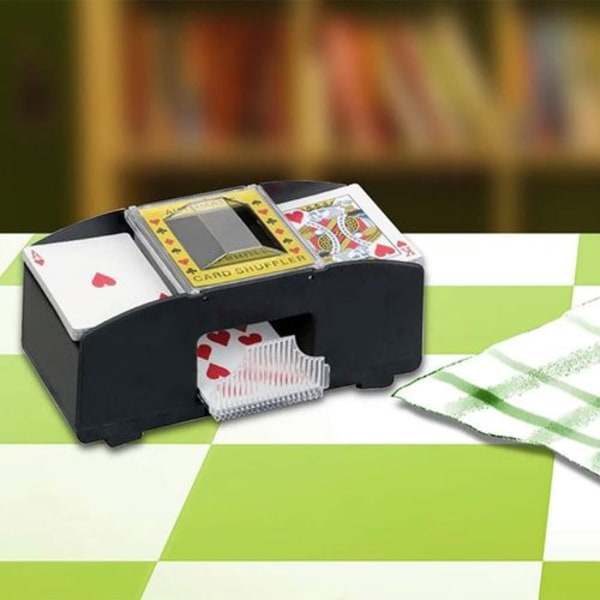 Automaattinen sähköinen korttien sekoittaja, The