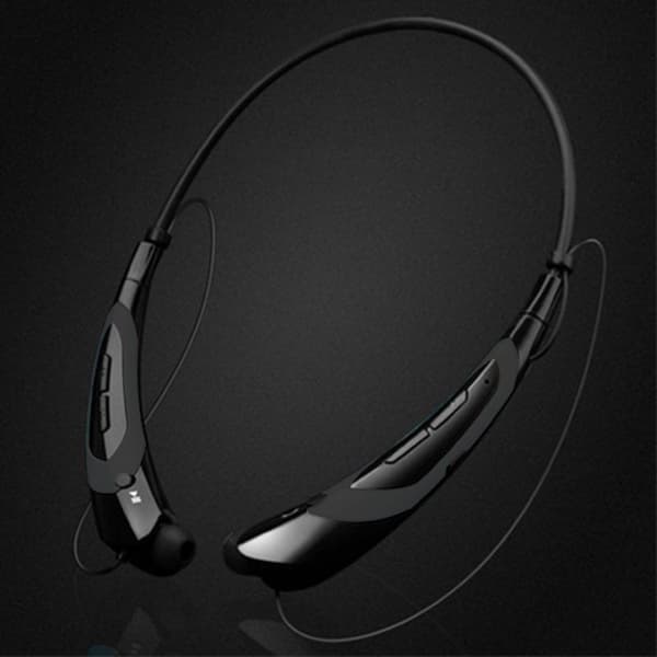 Bluetooth-hörlurar, trådlösa Bluetooth 4.0 krage svart