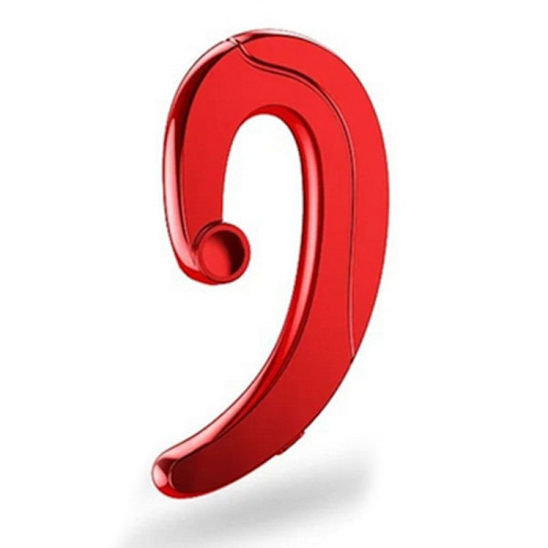 Bluetooth-headset trådlös röd