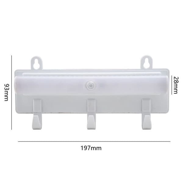 LED-skabbelysning, 3 tilstande under-skab lyssensorlys med KLB