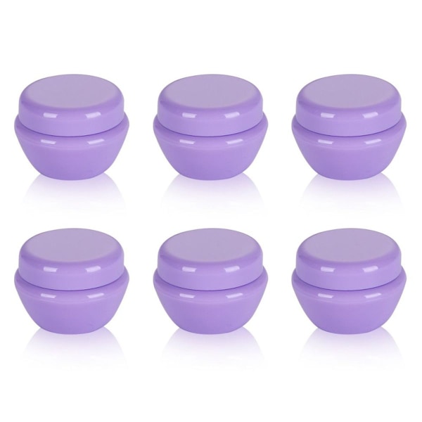 6 kappaletta moniväristä sieniboksia, violetti, 20 g KLB