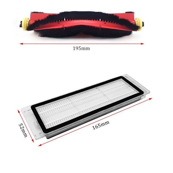 Xiaomi Roborock S5 MAX, S6 Pure, S6 max V, S50 varaosat, tarvikkeet