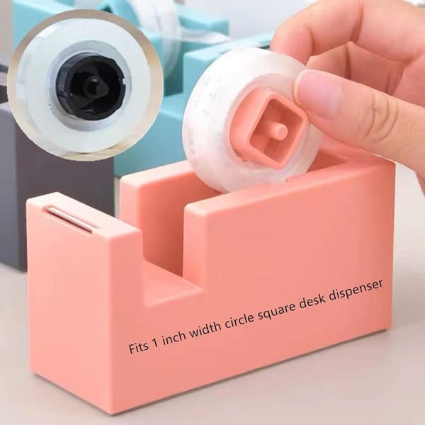 12 ruller med klar tape refills. Rul transparente