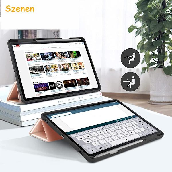 Etui kompatibel med Samsung Galaxy Tab S7 FE 12.4 5G/ S8+ Plus 5G 2022/ S7+ KLB